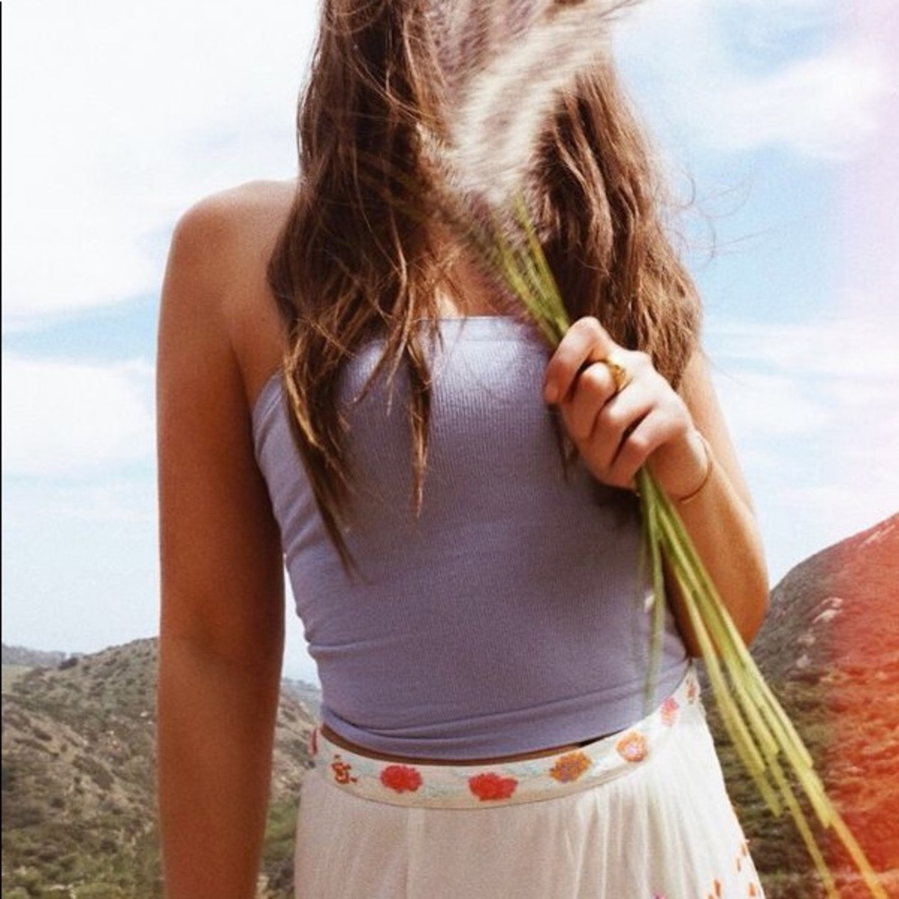 Urban outfitters ribbed tube top